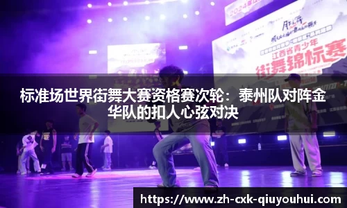 标准场世界街舞大赛资格赛次轮：泰州队对阵金华队的扣人心弦对决